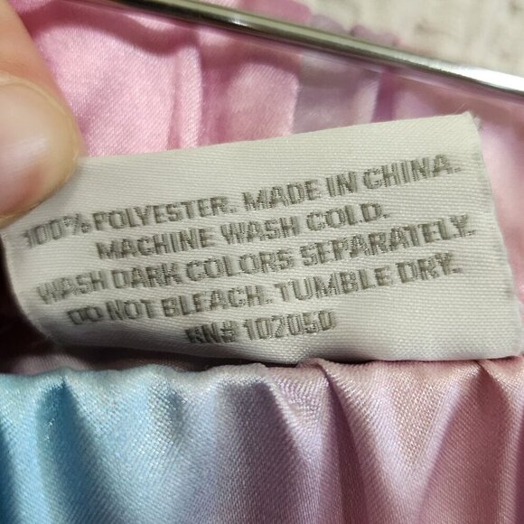 Taylor Swift Tie Dye Cotton Candy Lover Era Satin Pajama Shorts Plus Size 3X - Picture 13 of 13